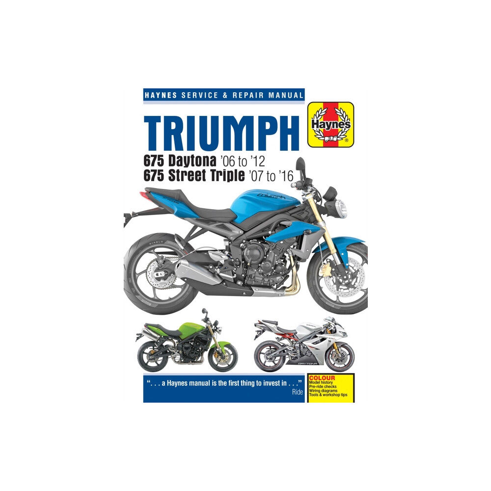 Haynes Publishing Group Triumph 675 Daytona (06 - 12) & Street Triple (07 - 16) (häftad, eng)