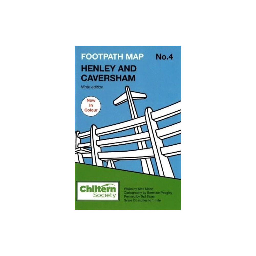 Chiltern Society Footpath Map No. 4 Henley and Caversham (häftad, eng)