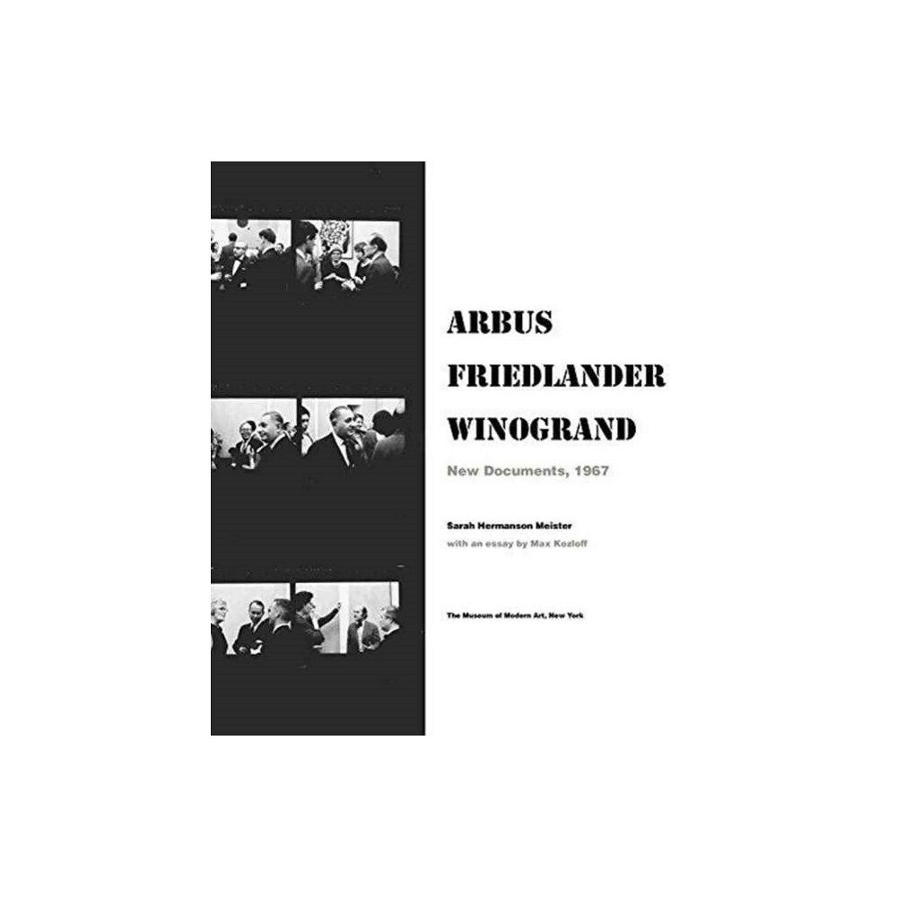 Museum of Modern Art Arbus / Friedlander / Winogrand (inbunden, eng)