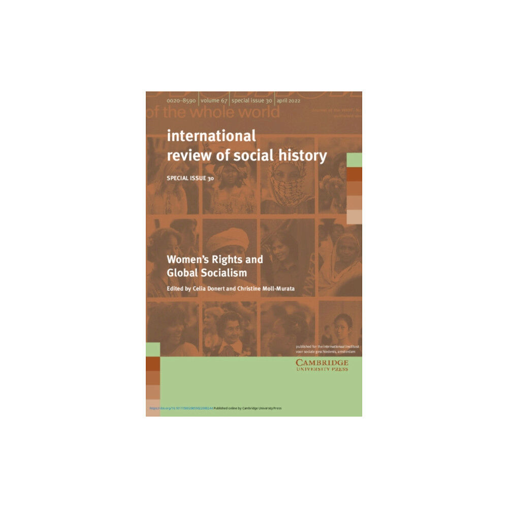 Cambridge University Press Women's Rights and Global Socialism: Volume 30, Part 1 (häftad, eng)
