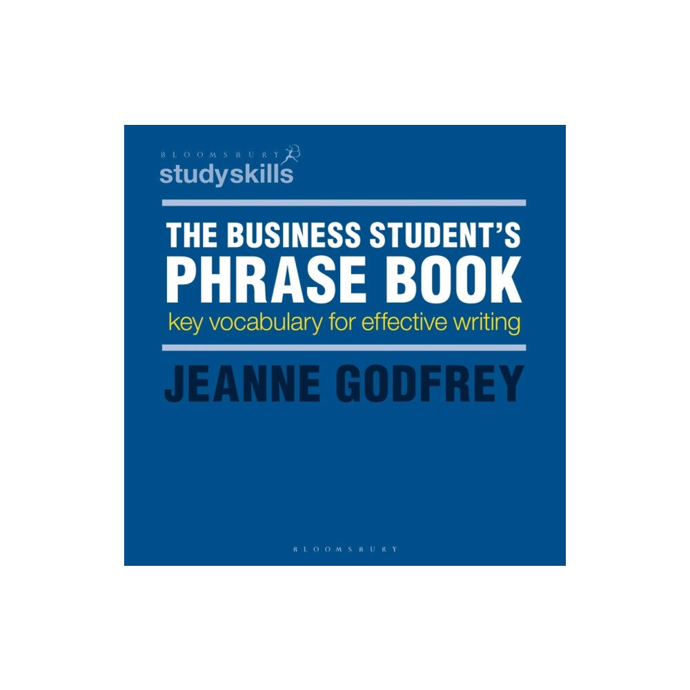 Bloomsbury Publishing PLC The Business Student's Phrase Book (häftad, eng)