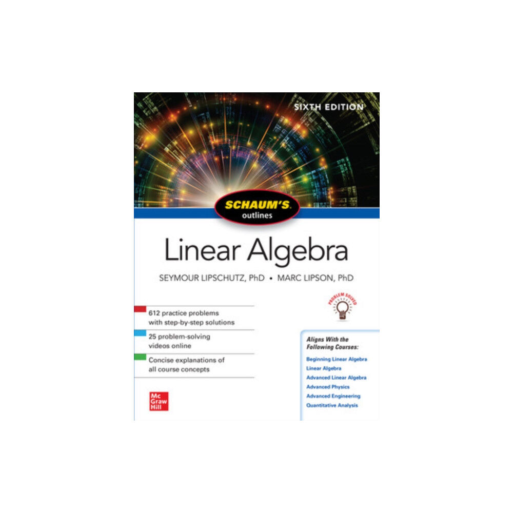 McGraw-Hill Education Schaum's Outline of Linear Algebra, Sixth Edition (häftad, eng)