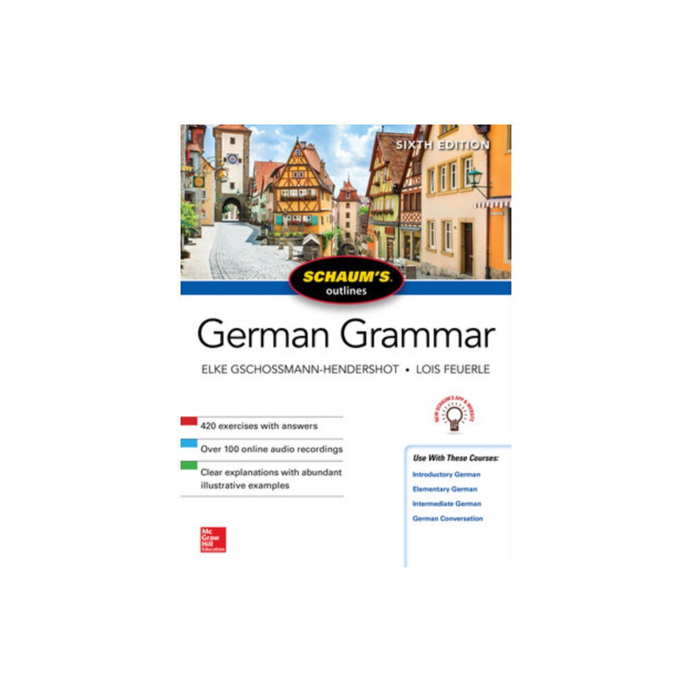 McGraw-Hill Education Schaum's Outline of German Grammar, Sixth Edition (häftad, eng)