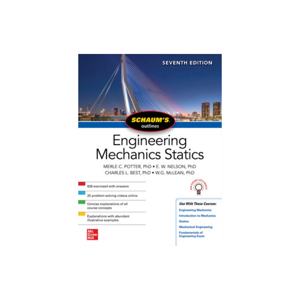 McGraw-Hill Education Schaum's Outline of Engineering Mechanics: Statics, Seventh Edition (häftad, eng)