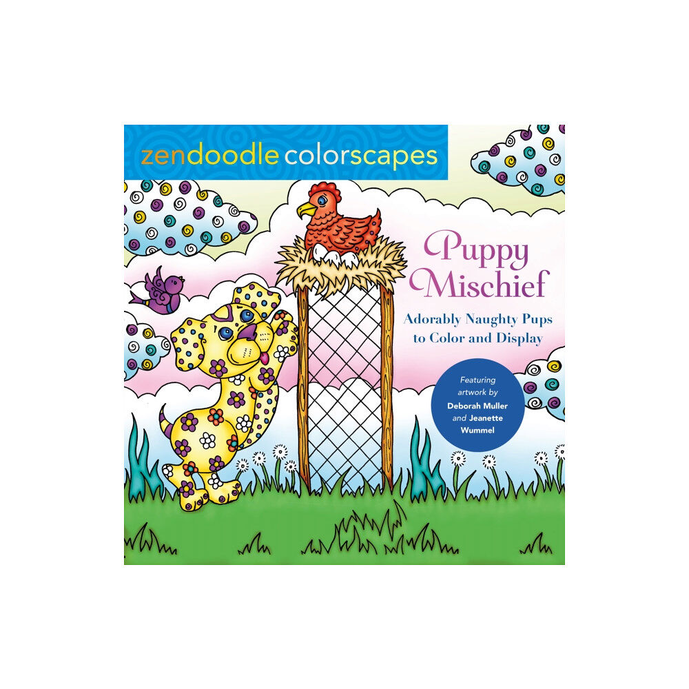 St. Martin's Publishing Group Zendoodle Colorscapes: Puppy Mischief (häftad, eng)