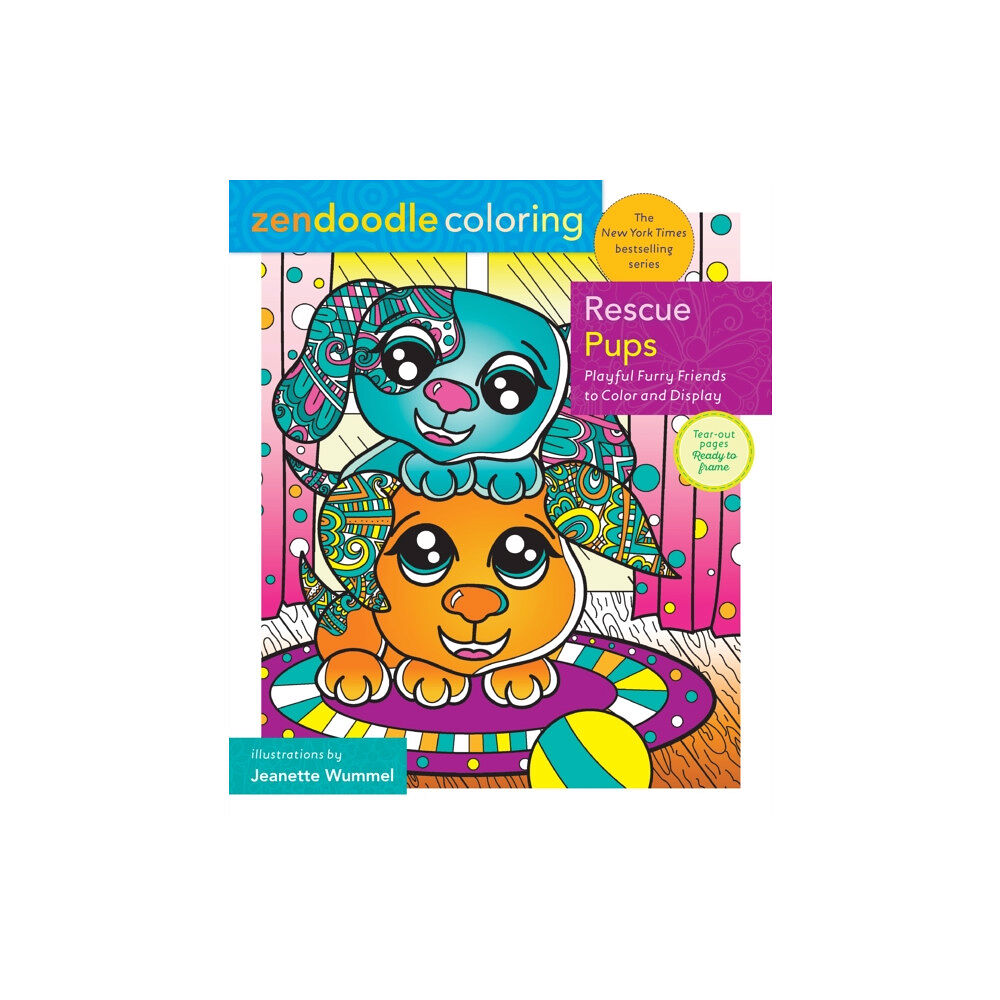 St. Martin's Publishing Group Zendoodle Coloring: Rescue Pups (häftad, eng)