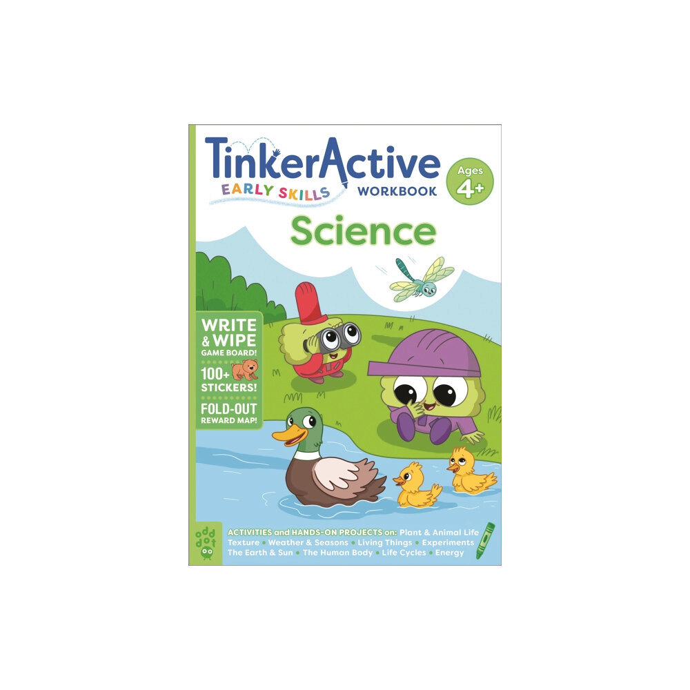 Odd Dot TinkerActive Early Skills Science Workbook Ages 4+ (häftad, eng)