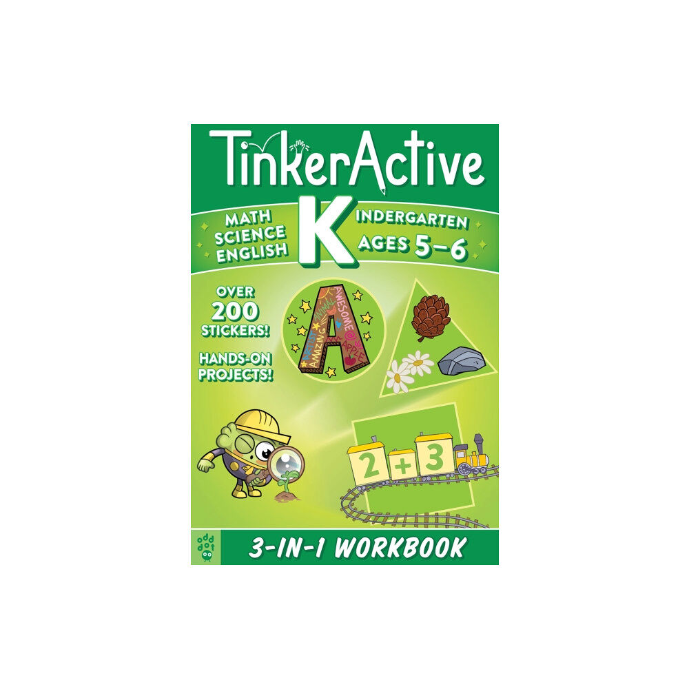 Odd Dot TinkerActive Kindergarten 3-in-1 Workbook (häftad, eng)