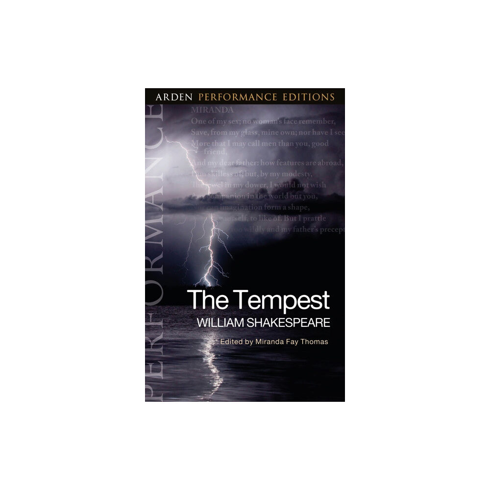 Bloomsbury Publishing PLC The Tempest: Arden Performance Editions (häftad, eng)