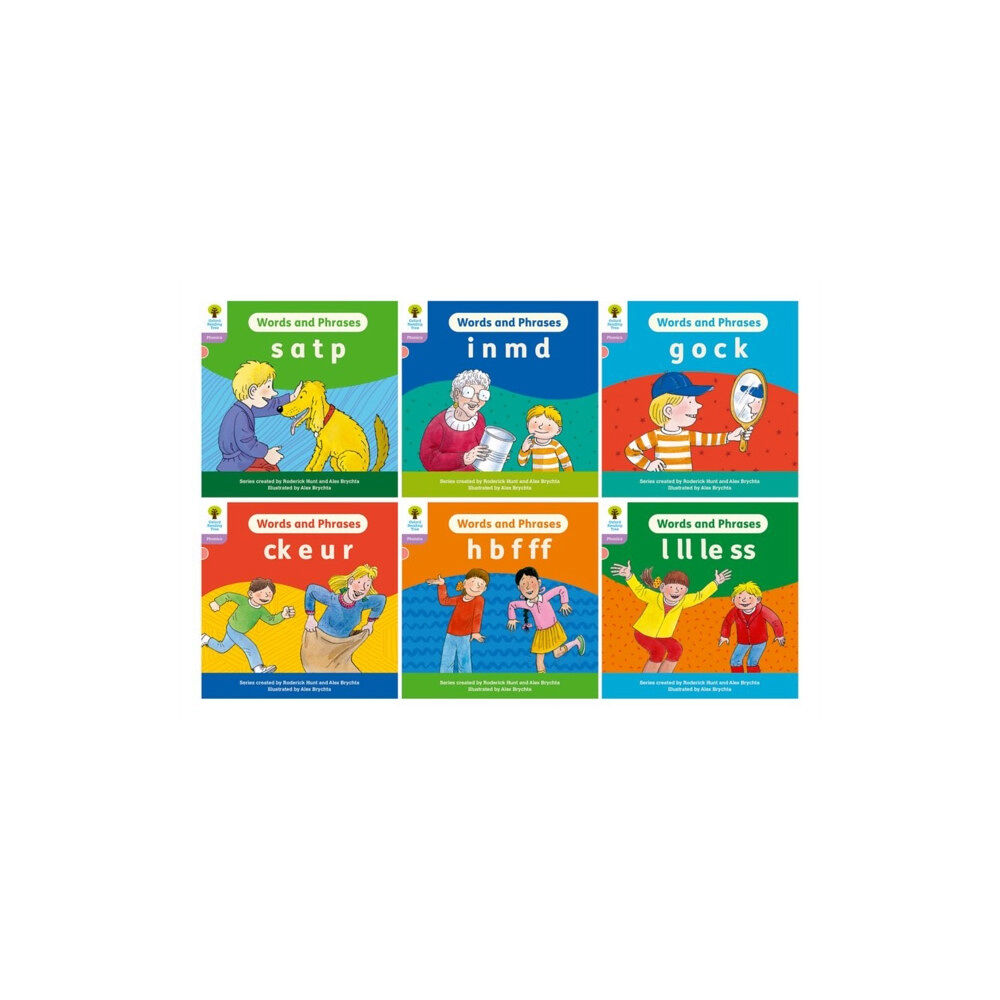 Oxford University Press Oxford Reading Tree: Floppy's Phonics Decoding Practice: Oxford Level 1+: Mixed Pack of 6 (häftad, eng)