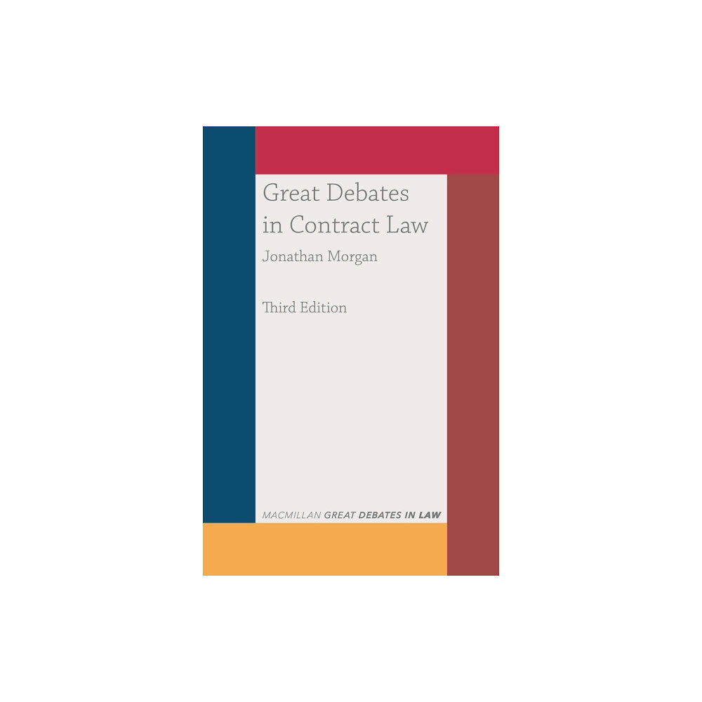 Bloomsbury Publishing PLC Great Debates in Contract Law (häftad, eng)