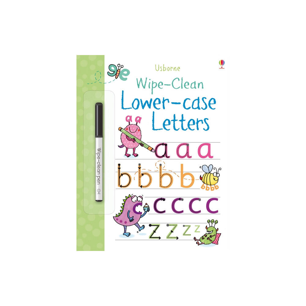 Usborne Publishing Ltd Wipe-clean Lower-case Letters (häftad, eng)