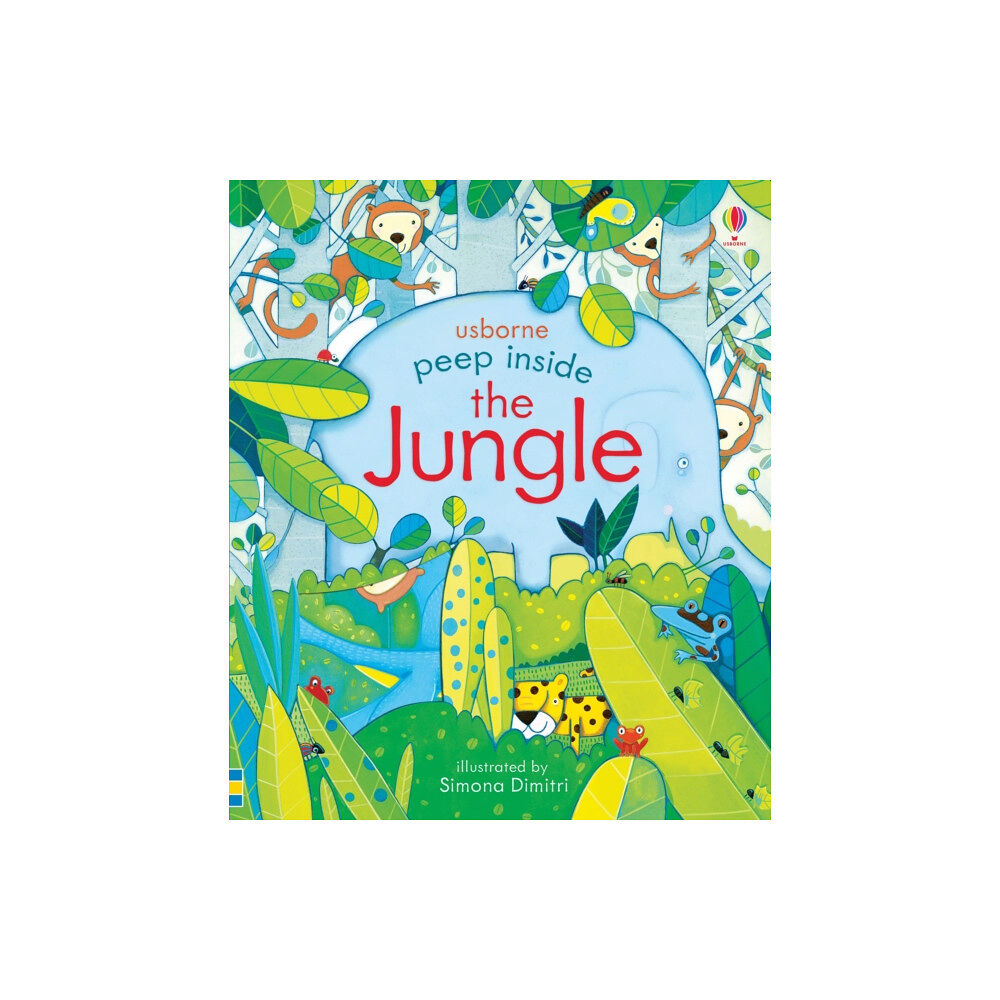 Usborne Publishing Ltd Peep Inside the Jungle (bok, board book, eng)