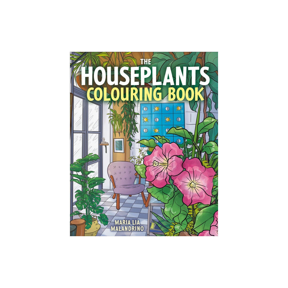 Arcturus publishing ltd The Houseplants Colouring Book (häftad, eng)