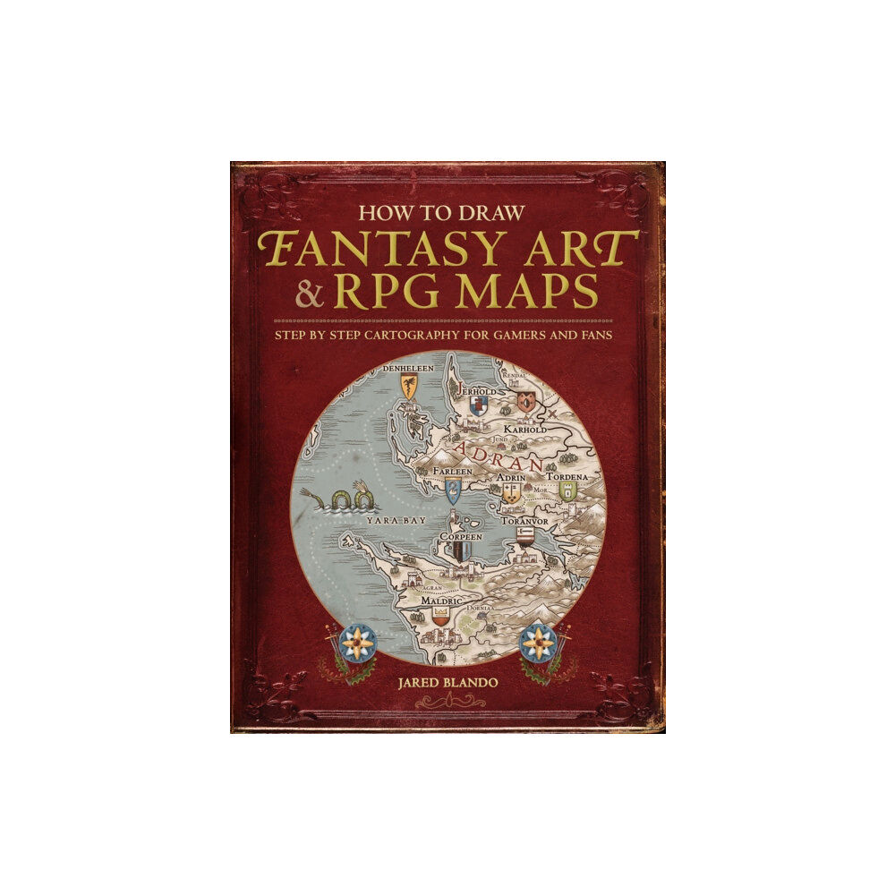 F&W Publications Inc How to Draw Fantasy Art and RPG Maps (häftad, eng)