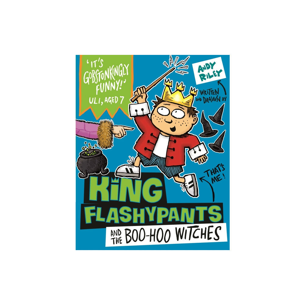 Hachette Children's Group King Flashypants and the Boo-Hoo Witches (häftad, eng)