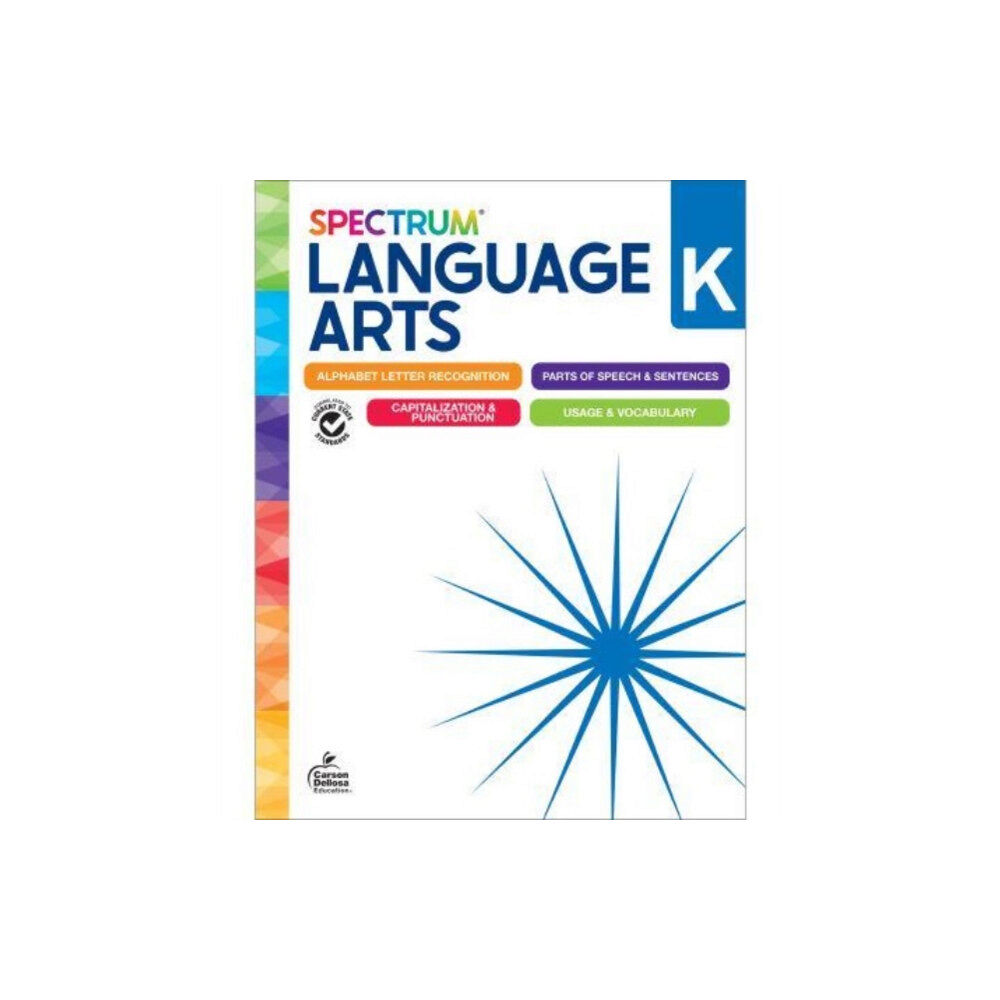 Carson Dellosa Spectrum Language Arts Workbook Grade K (häftad, eng)