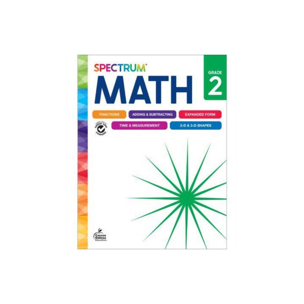 Carson Dellosa Spectrum Math Workbook Grade 2 (häftad, eng)