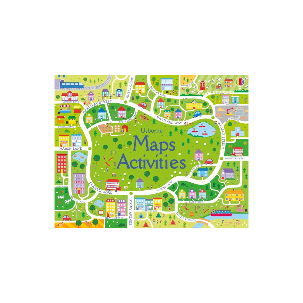 Usborne Publishing Ltd Maps Activities (häftad, eng)