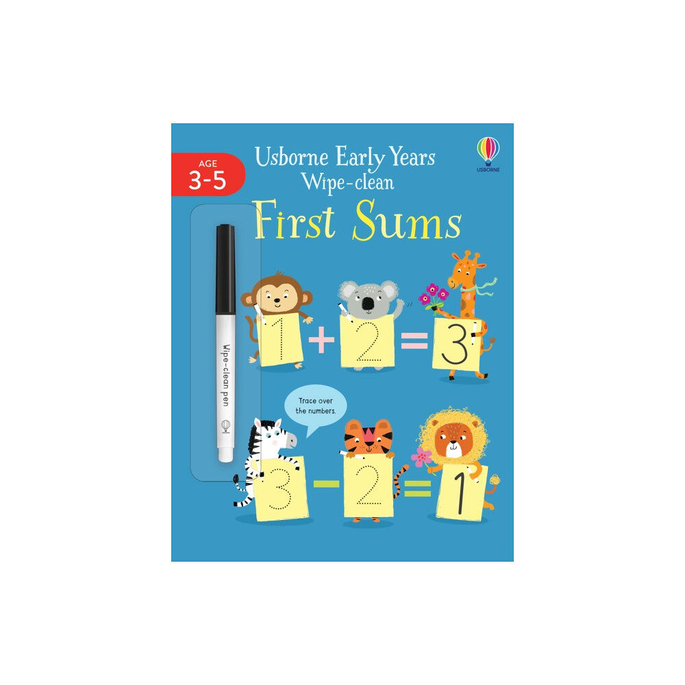 Usborne Publishing Ltd Early Years Wipe-Clean First Sums (häftad, eng)