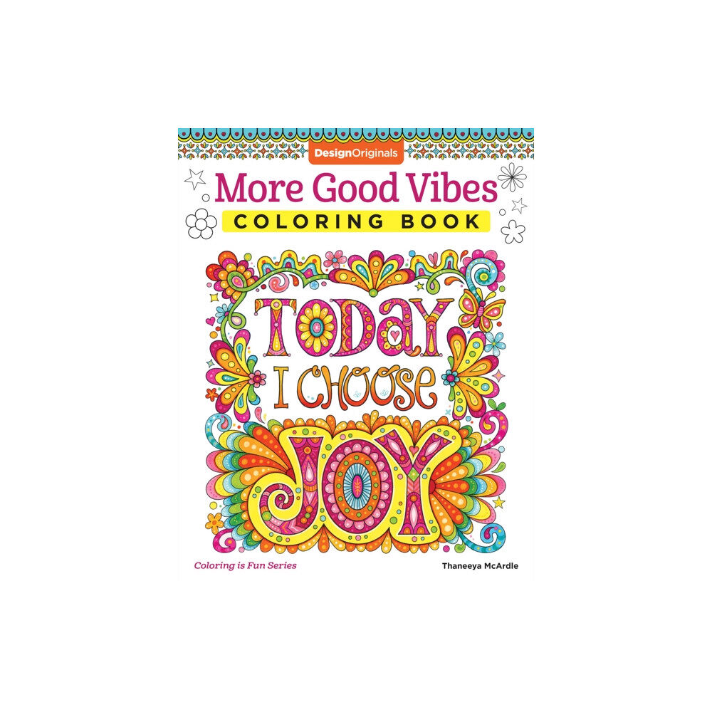 Design Originals More Good Vibes Coloring Book (häftad, eng)