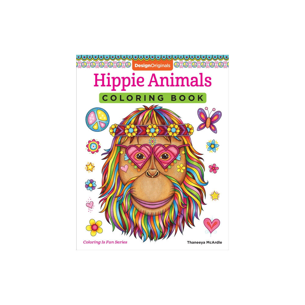 Design Originals Hippie Animals Coloring Book (häftad, eng)