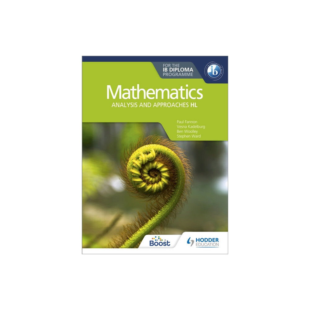 Hodder Education Mathematics for the IB Diploma: Analysis and approaches HL (häftad, eng)