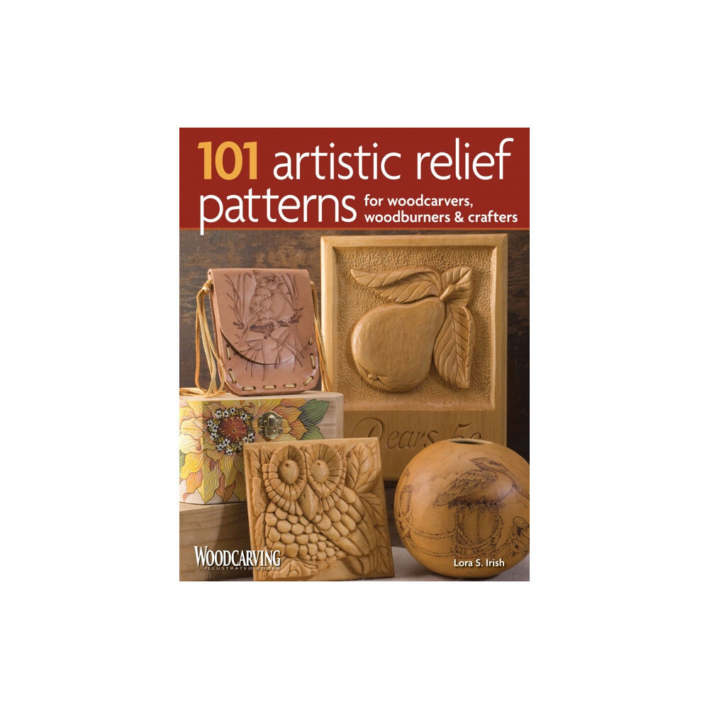 Fox Chapel Publishing 101 Artistic Relief Patterns for Woodcarvers, Woodburners & Crafters (häftad, eng)