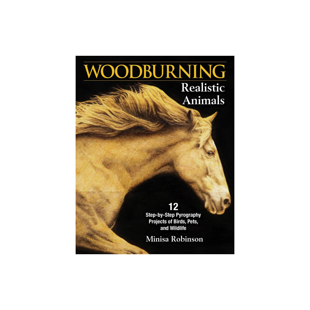 Fox Chapel Publishing Woodburning Realistic Animals (häftad, eng)