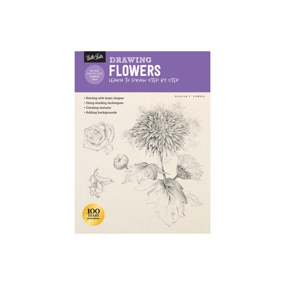 Quarto Publishing Group USA Inc Drawing: Flowers with William F. Powell (häftad, eng)