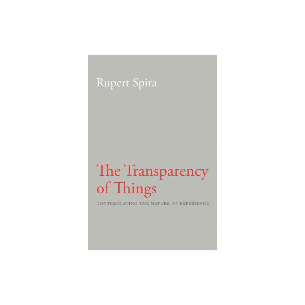 New Harbinger Publications Transparency of Things (häftad, eng)