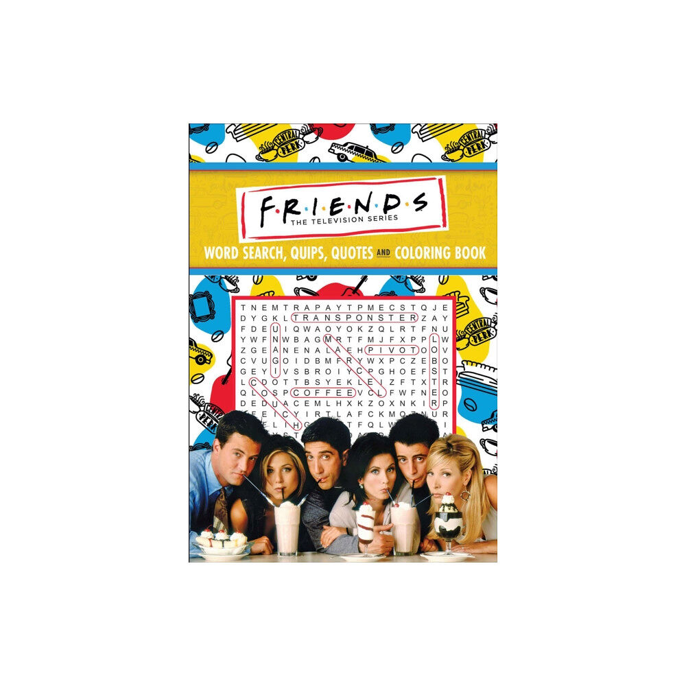 Thunder Bay Press Friends Word Search, Quips, Quotes, and Coloring Book (häftad, eng)