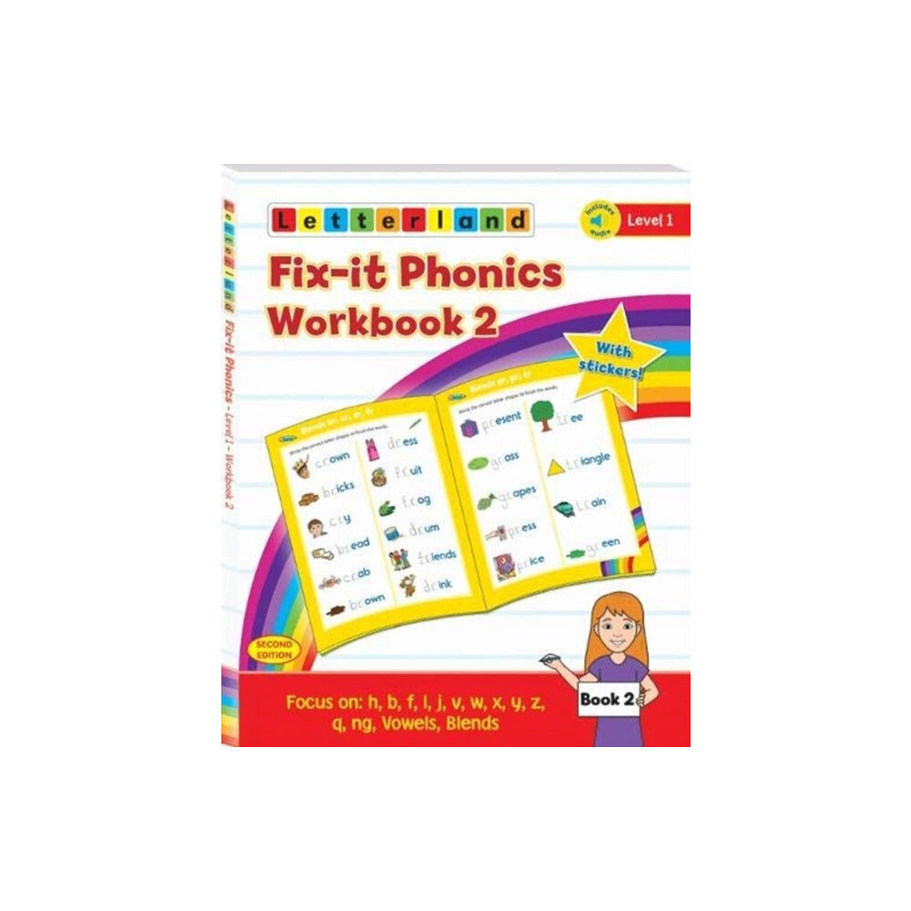 Letterland International Fix-it Phonics - Level 1 - Workbook 2 (2nd Edition) (häftad, eng)