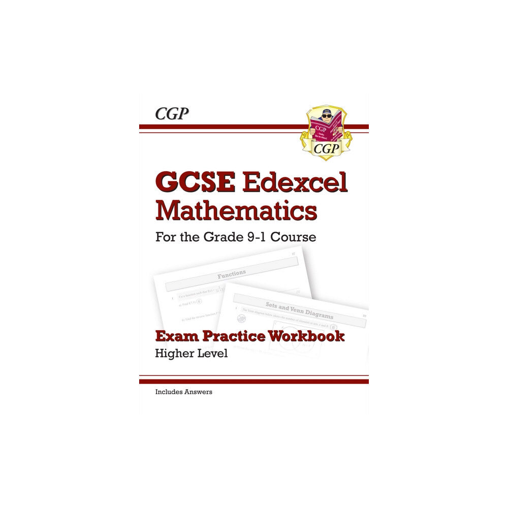 Coordination Group Publications Ltd (CGP) GCSE Maths Edexcel Exam Practice Workbook: Higher - includes Video Solutions and Answers (häftad, eng)