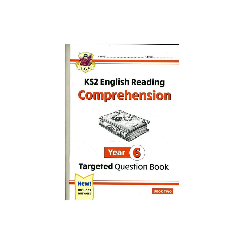 Coordination Group Publications Ltd (CGP) KS2 English Year 6 Reading Comprehension Targeted Question Book - Book 2 (with Answers) (häftad, eng)