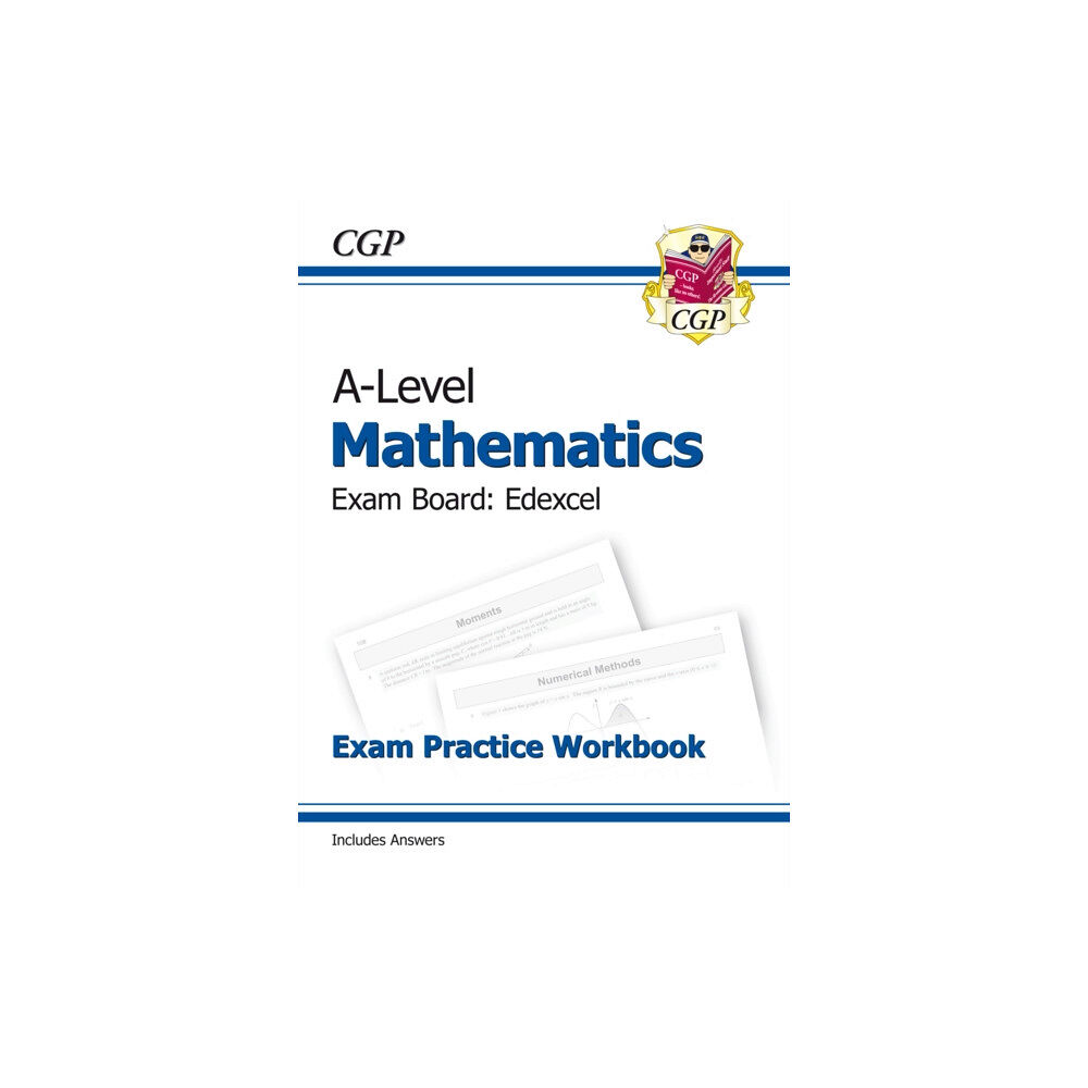 Coordination Group Publications Ltd (CGP) A-Level Maths Edexcel Exam Practice Workbook (includes Answers) (häftad, eng)