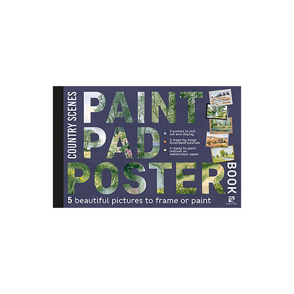 Search Press Ltd Paint Pad Poster Book: Country Scenes (häftad, eng)