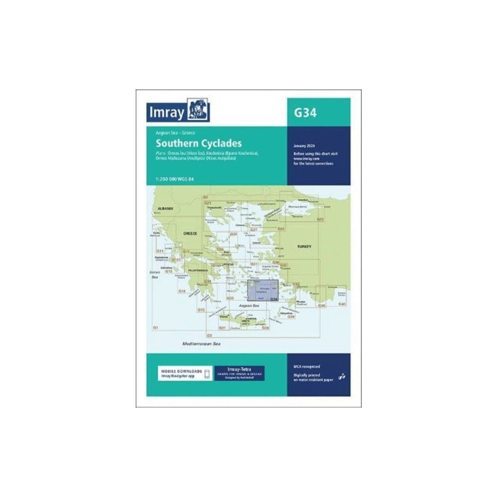 Imray, Laurie, Norie & Wilson Ltd Imray Chart G34