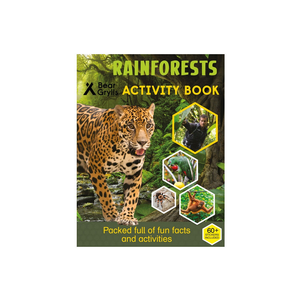 Bonnier Zaffre Bear Grylls Sticker Activity: Rainforest (häftad, eng)