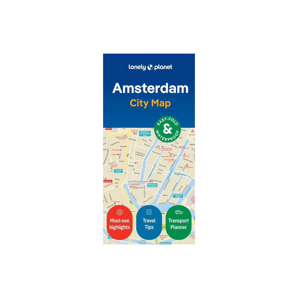 Lonely Planet Global Limited Lonely Planet Amsterdam City Map