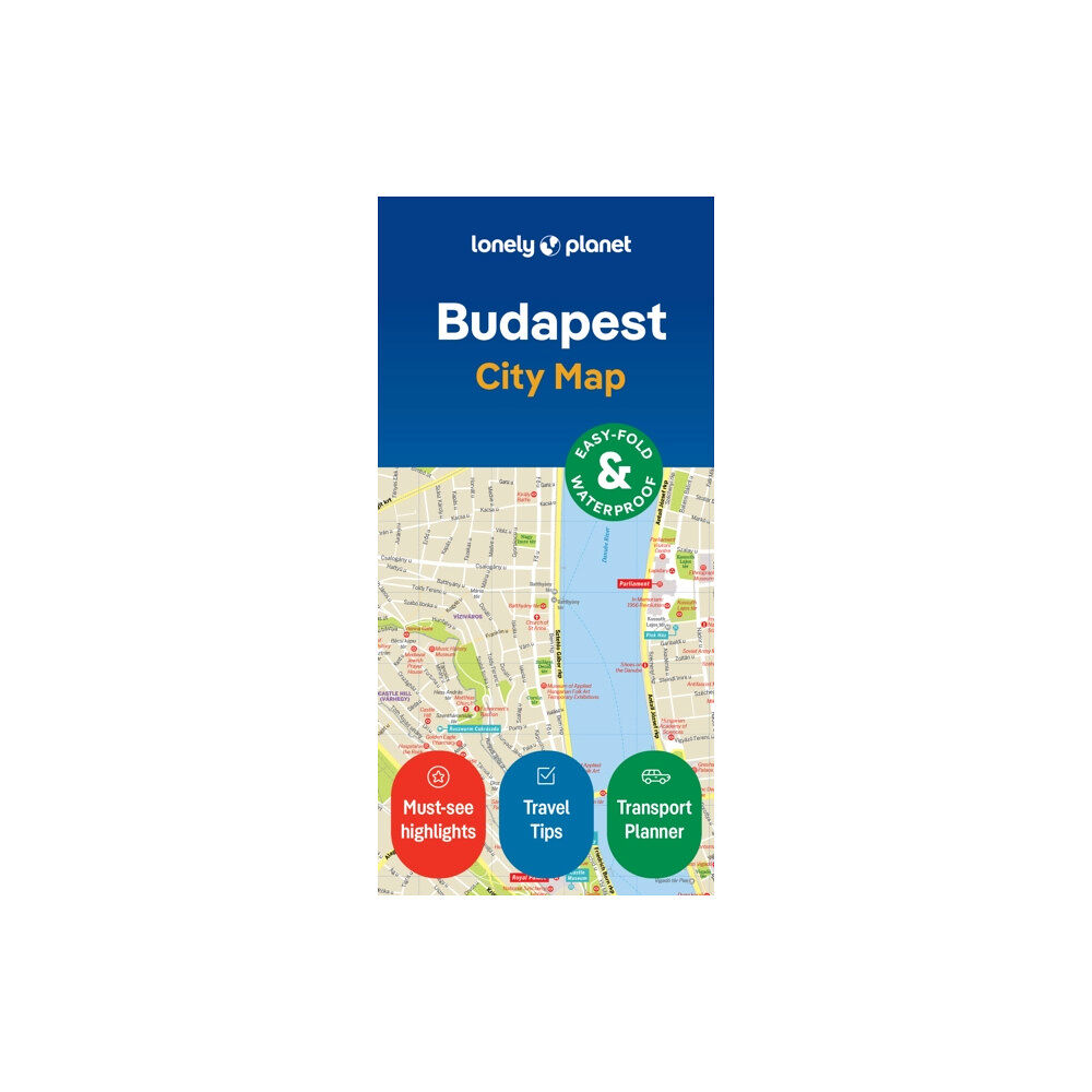 Lonely Planet Global Limited Lonely Planet Budapest City Map