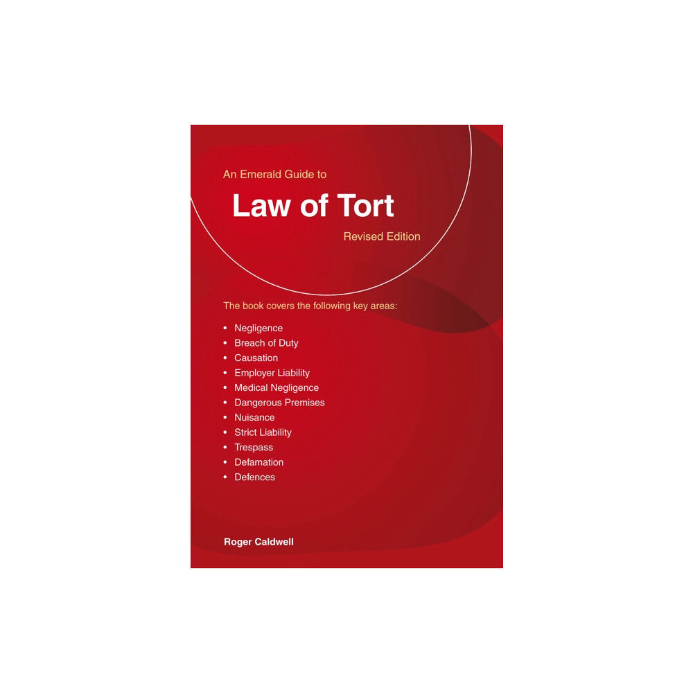 Straightforward Publishing An Emerald Guide to The Law of Tort (häftad, eng)