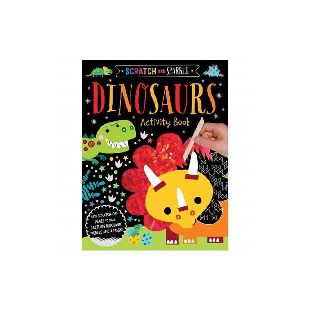 MAKE BELIEVE IDEAS Scratch and Sparkle - Dinosaurs Activity Book (häftad, eng)