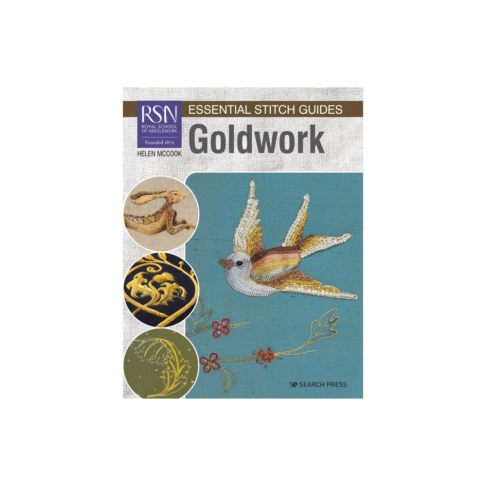 Search Press Ltd RSN Essential Stitch Guides: Goldwork (häftad, eng)