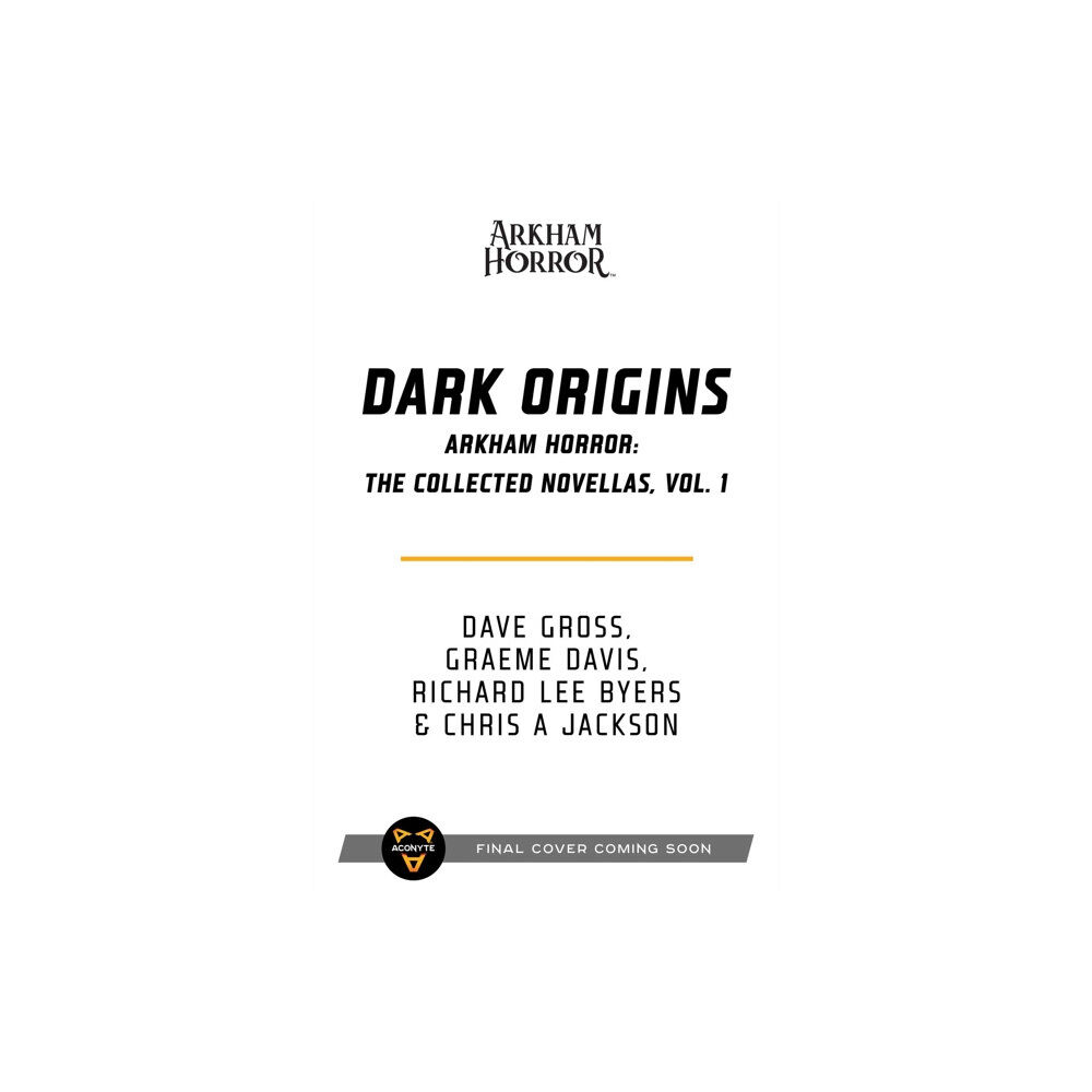 Aconyte Books Dark Origins (häftad, eng)