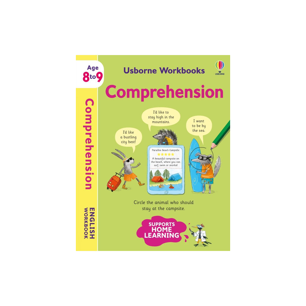 Usborne Publishing Ltd Usborne Workbooks Comprehension 8-9 (häftad, eng)