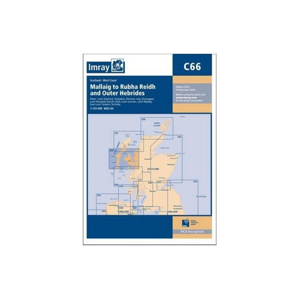 Imray, Laurie, Norie & Wilson Ltd Imray Chart C66 (häftad, eng)