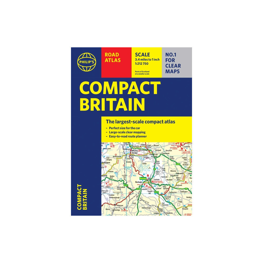 Octopus publishing group Philip's Compact Britain Road Atlas (häftad, eng)