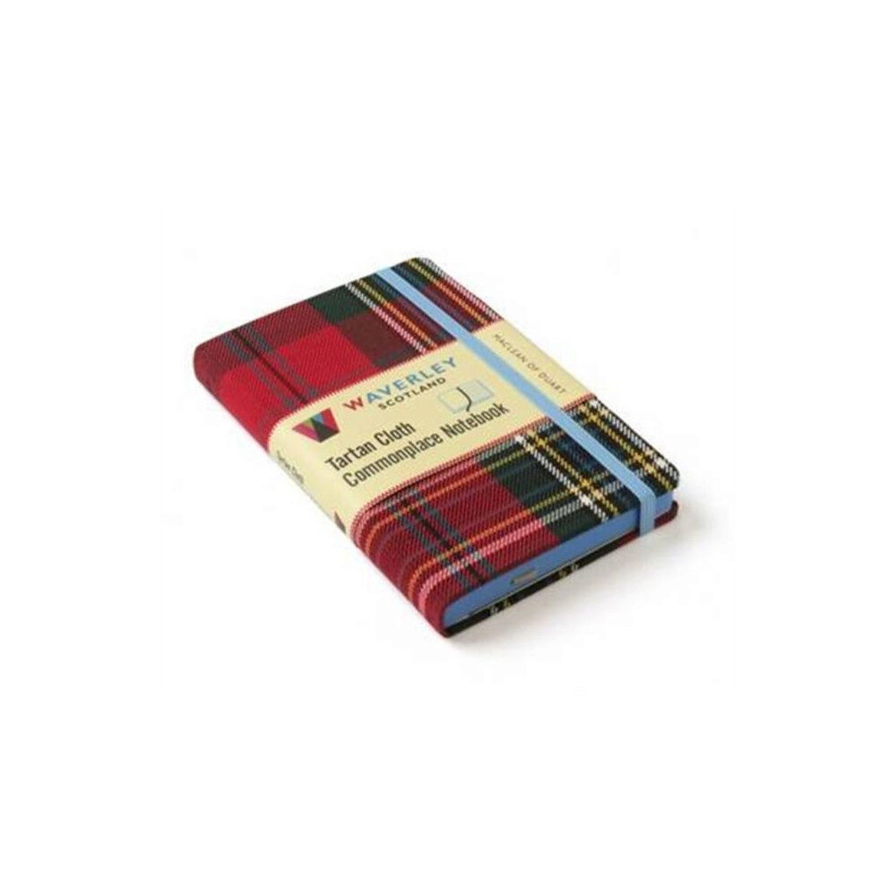 The Gresham Publishing Co. Ltd Waverley (M): Maclean of Duart Tartan Cloth Commonplace Pocket Notebook (inbunden, eng)