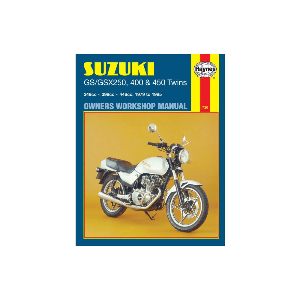 Haynes Manuals Inc Suzuki GS/GSX250, 400 & 450 Twins (79 - 85) Haynes Repair Manual (häftad, eng)